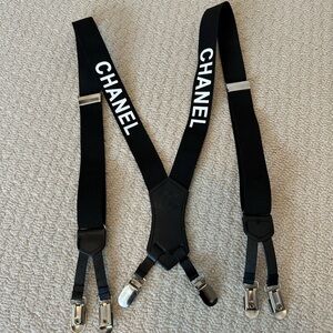 Black and White Suspenders